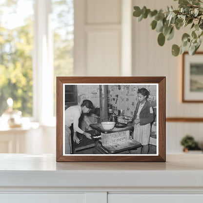 Pomp Hall Kitchen February 1944 Tenant Farmer Life