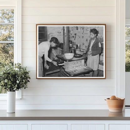 Pomp Hall Kitchen February 1944 Tenant Farmer Life