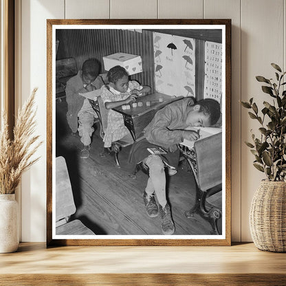 1940 Vintage Kindergarten Classroom in Creek County Oklahoma