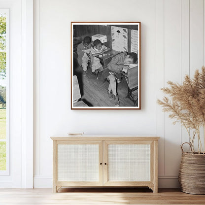 1940 Vintage Kindergarten Classroom in Creek County Oklahoma