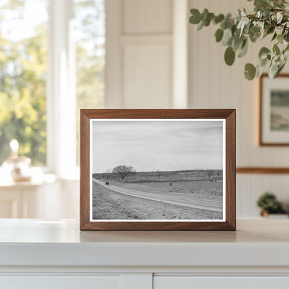 Creek County Oklahoma Rural Life February 1940 Photo