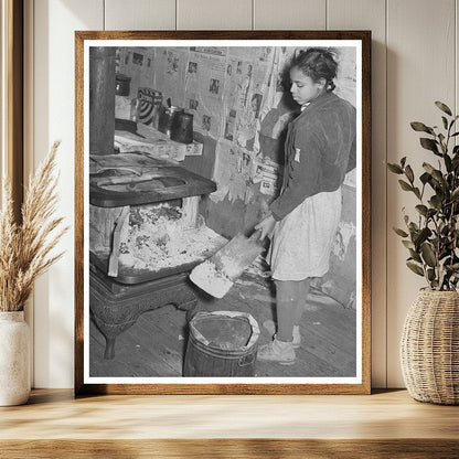 1944 Tenant Farmer Home in Oklahoma with Wood Stove Care
