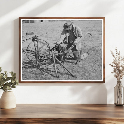 Pomp Hall Cultivator Preparation Oklahoma February 1944