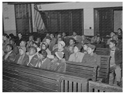 United Cannery Workers Meeting Bristow Oklahoma 1940