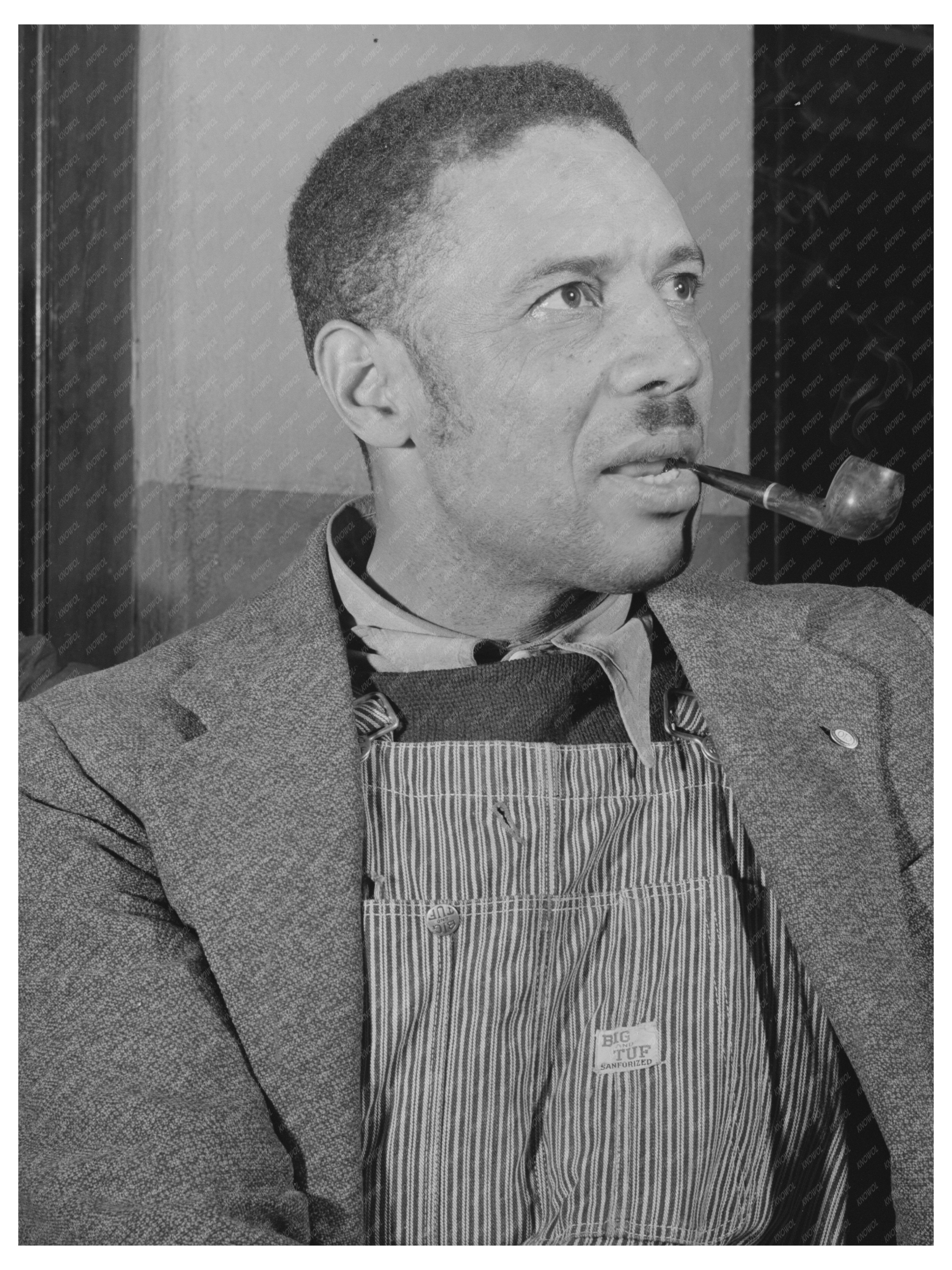 Pomp Hall African American Farmer February 1944 Oklahoma