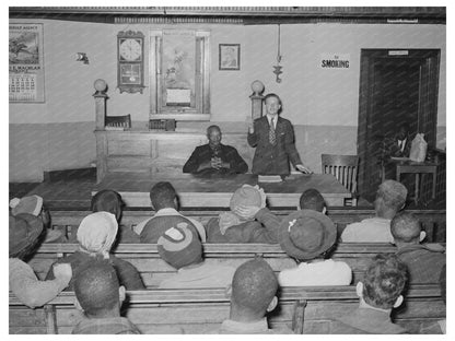1940 Meeting of United Cannery Workers in Bristow Oklahoma