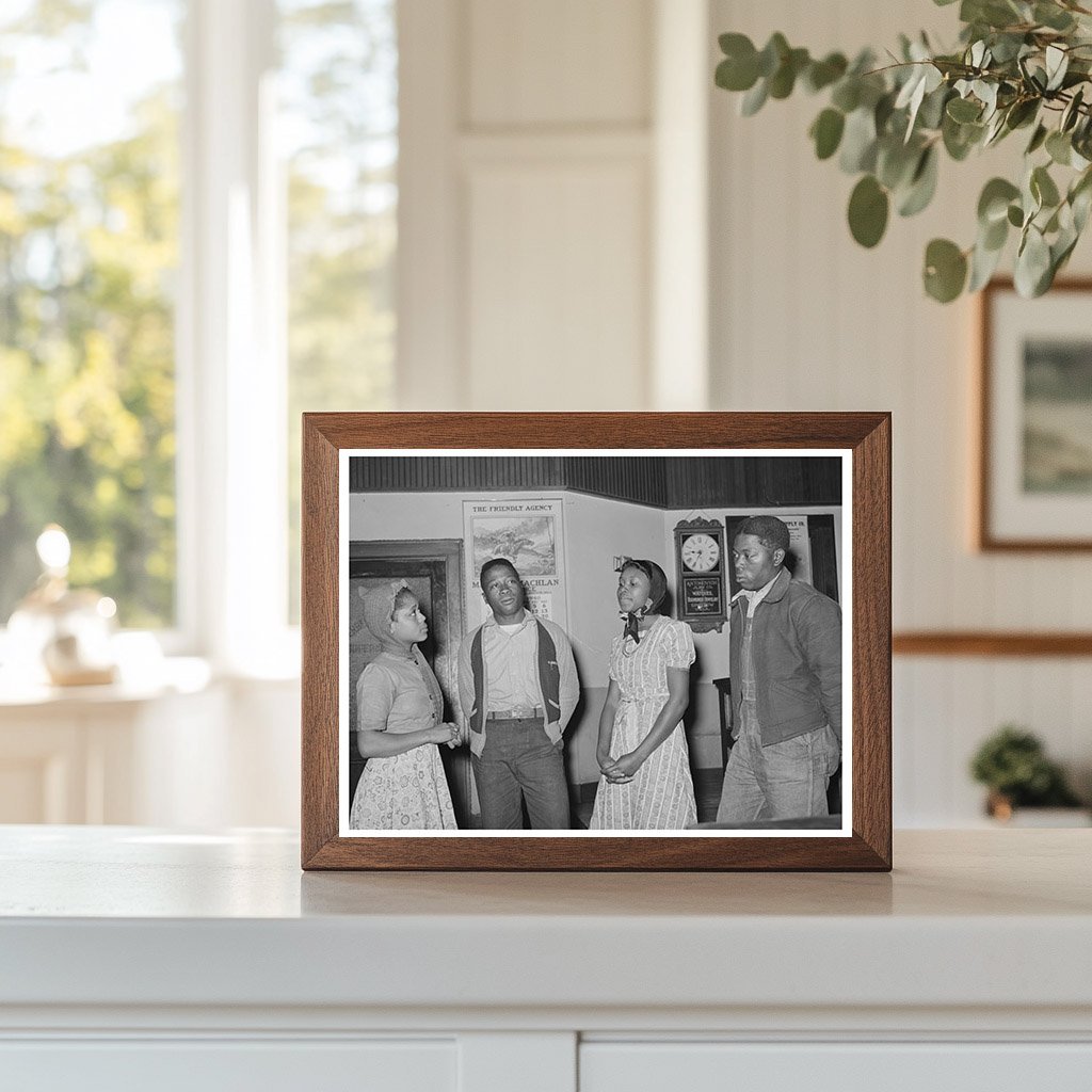 African American Children Singing Spirituals February 1944
