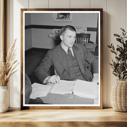 County Farm Security Administration Supervisor Sapulpa 1940