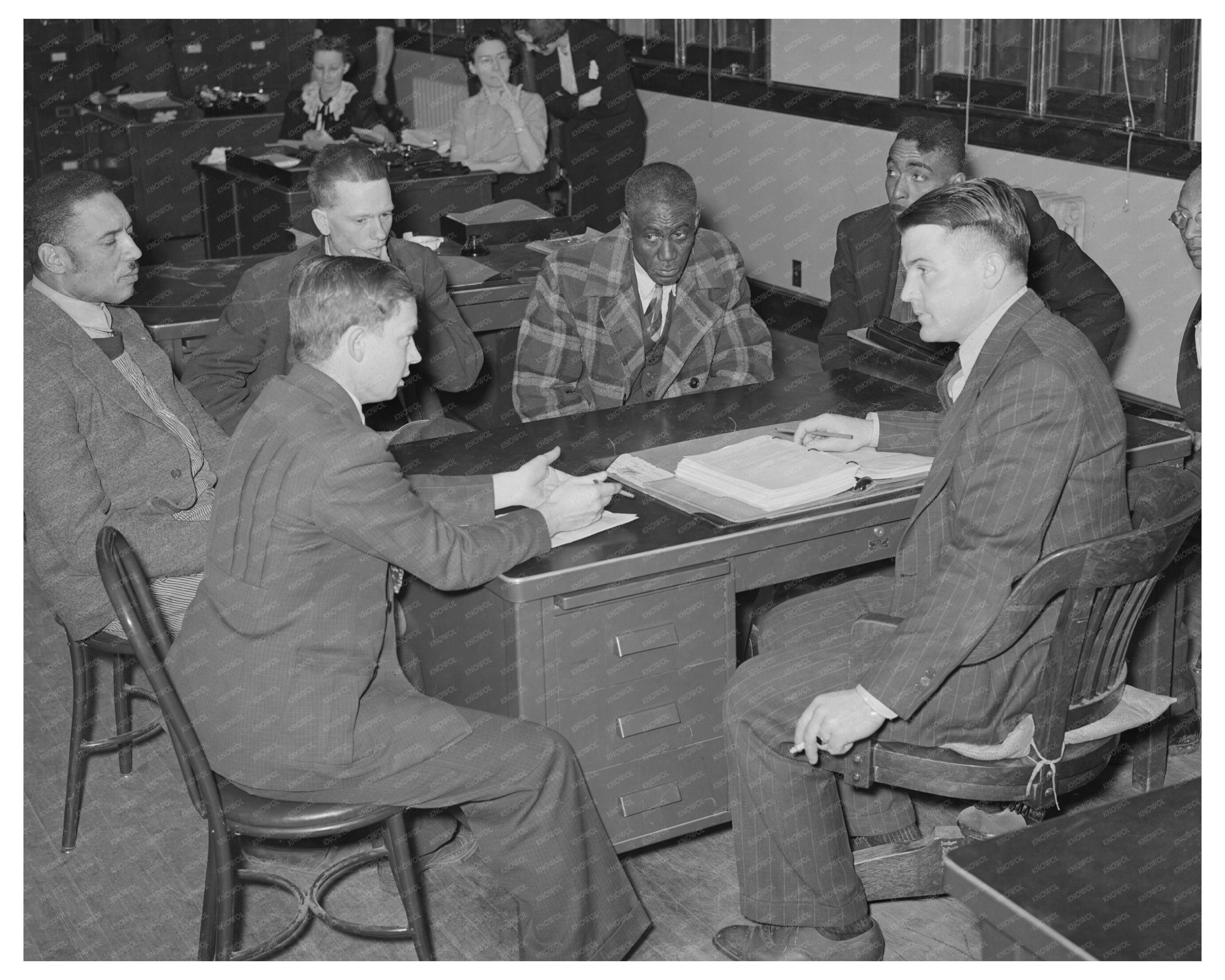 1944 Meeting of United Cannery Workers in Sapulpa Oklahoma