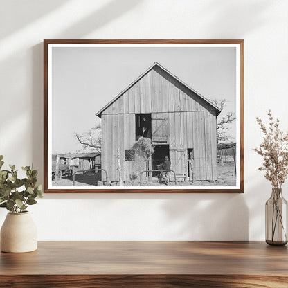 1944 Vintage Photo of Oklahoma Farm Life and Labor