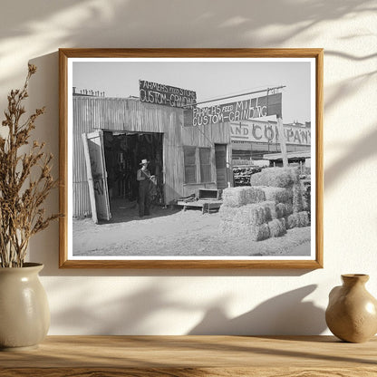 1940 Feed Mill in Oklahoma City Historic Image