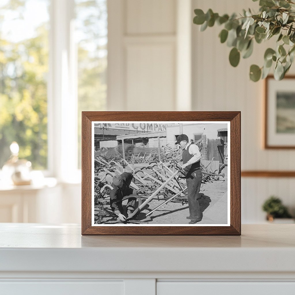 Vintage 1940 Walking Plow Demonstration in Oklahoma City