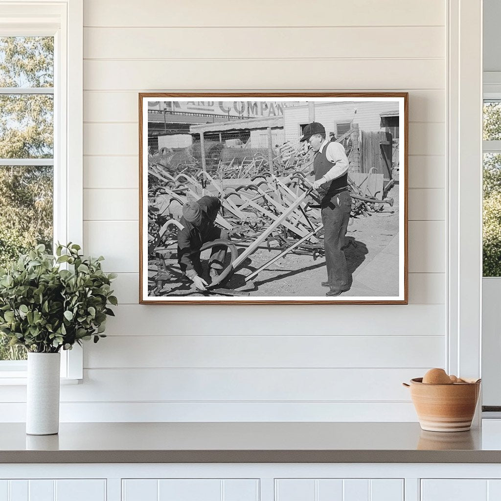 Vintage 1940 Walking Plow Demonstration in Oklahoma City