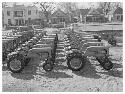 1940 Tractors at Farm Equipment Warehouse Oklahoma City