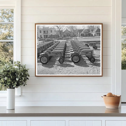 1940 Tractors at Farm Equipment Warehouse Oklahoma City