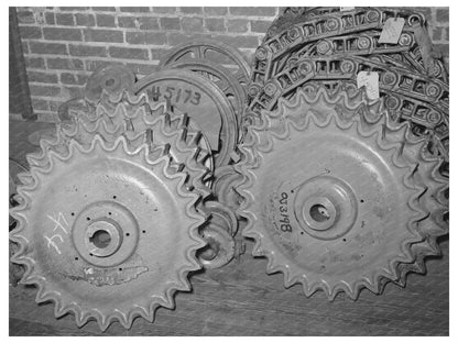 Oklahoma City Warehouse with Tractor Parts February 1940