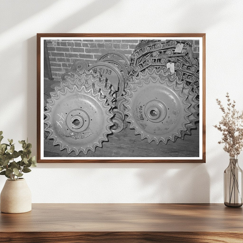 Oklahoma City Warehouse with Tractor Parts February 1940