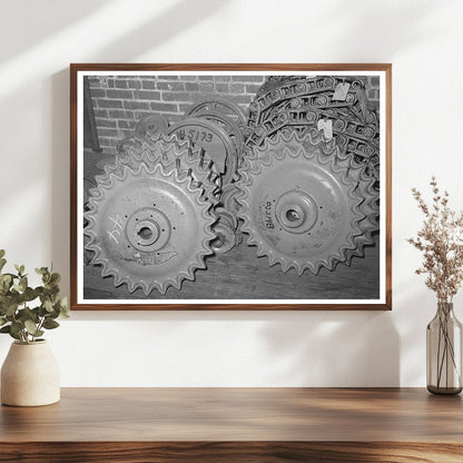 Oklahoma City Warehouse with Tractor Parts February 1940