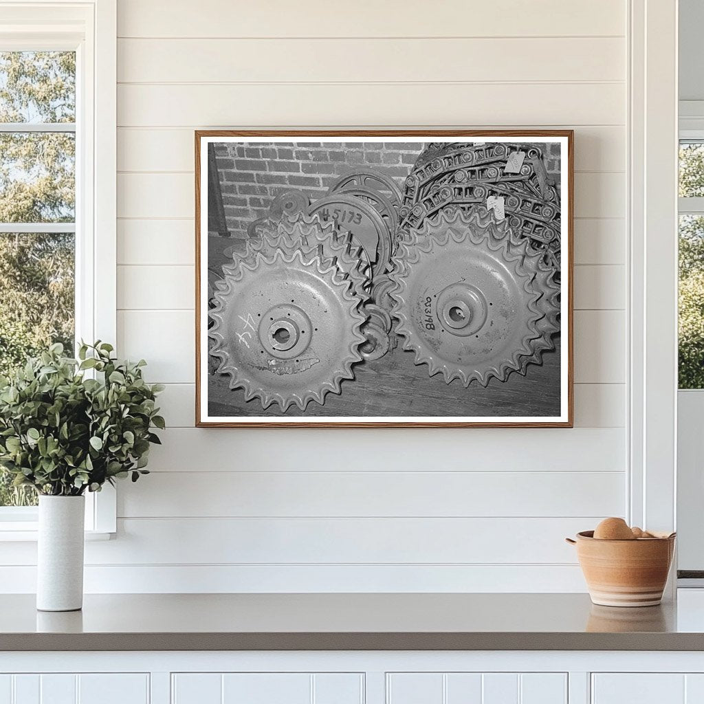 Oklahoma City Warehouse with Tractor Parts February 1940