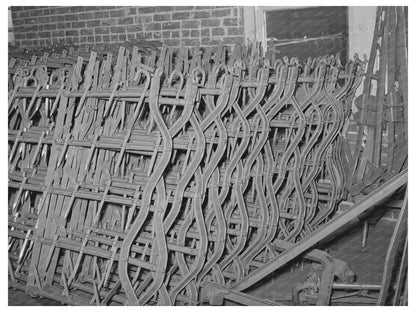 Spike-tooth Harrow Parts in Oklahoma City Warehouse 1940