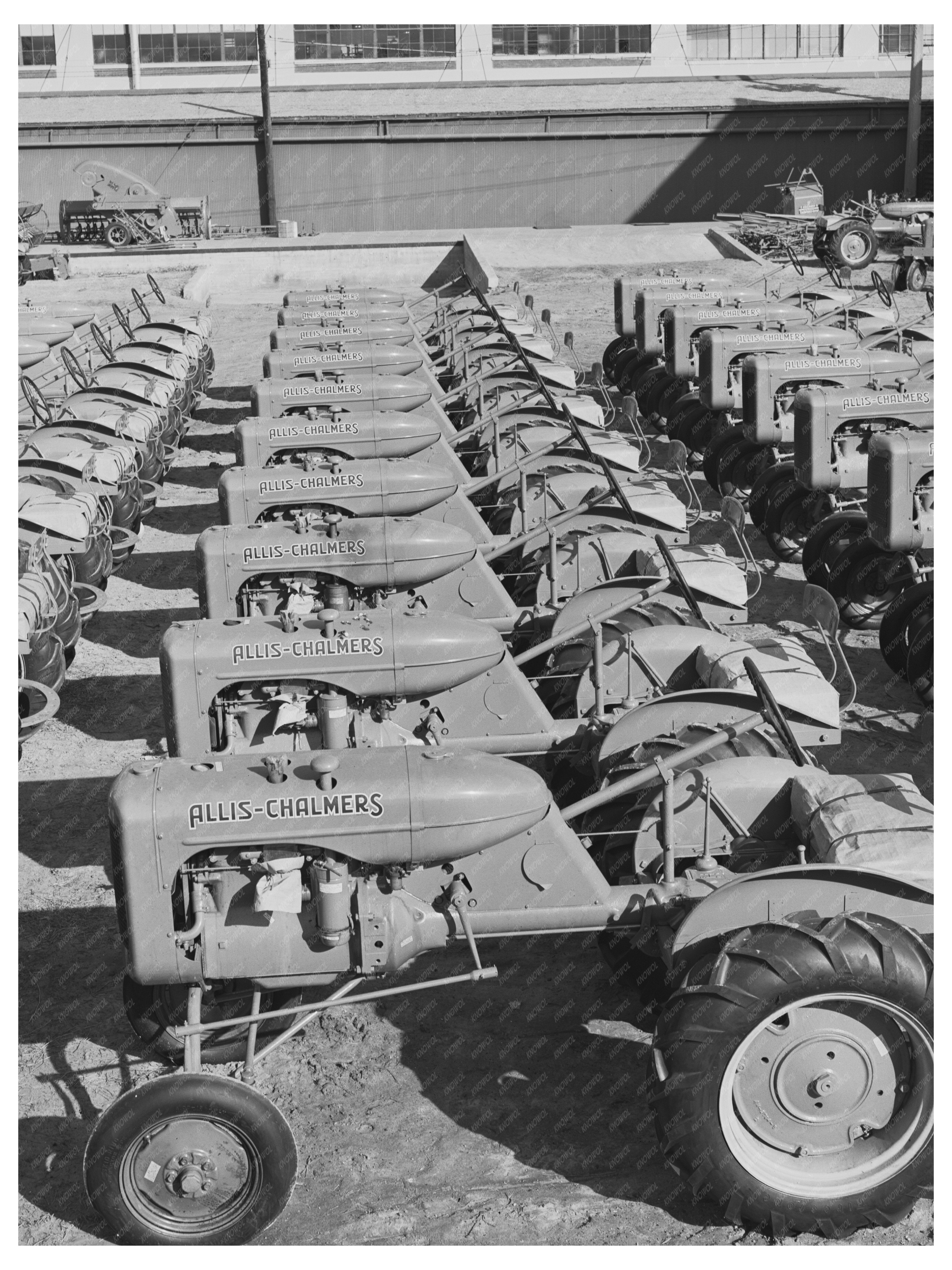 Farm Equipment Warehouse in Oklahoma City 1940