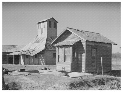 Cotton Gin in Slick Oklahoma February 1940