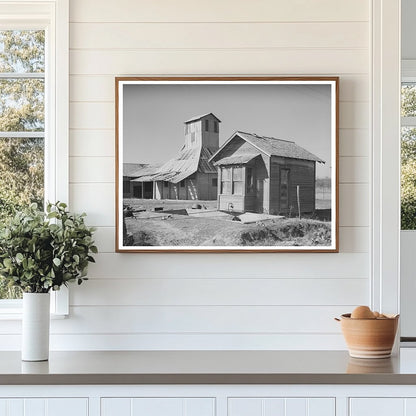 Cotton Gin in Slick Oklahoma February 1940