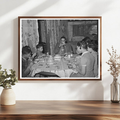 Pomp Hall Family Supper in Oklahoma February 1940