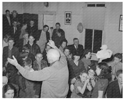 Muskogee County Pie Auction February 1940 Community Event