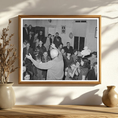 Muskogee County Pie Auction February 1940 Community Event