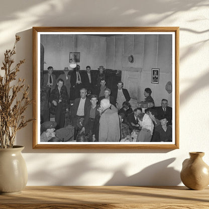 Pie Auction at Muskogee County Schoolhouse February 1940