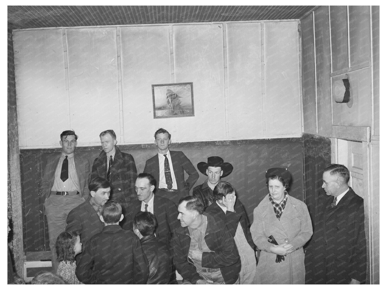 Muskogee County Schoolhouse Pie Supper February 1940