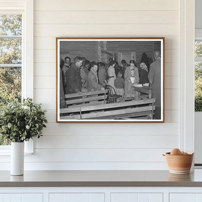 1944 Union Meeting of Agricultural Workers in Tabor Oklahoma