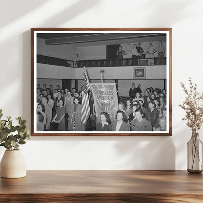 Americanization Program in Eufaula High School 1940