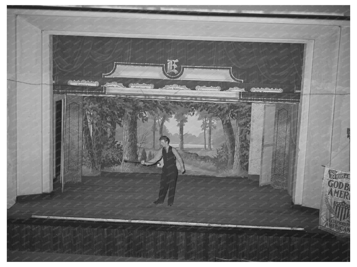 1940 Eufaula High School Americanization Program Image