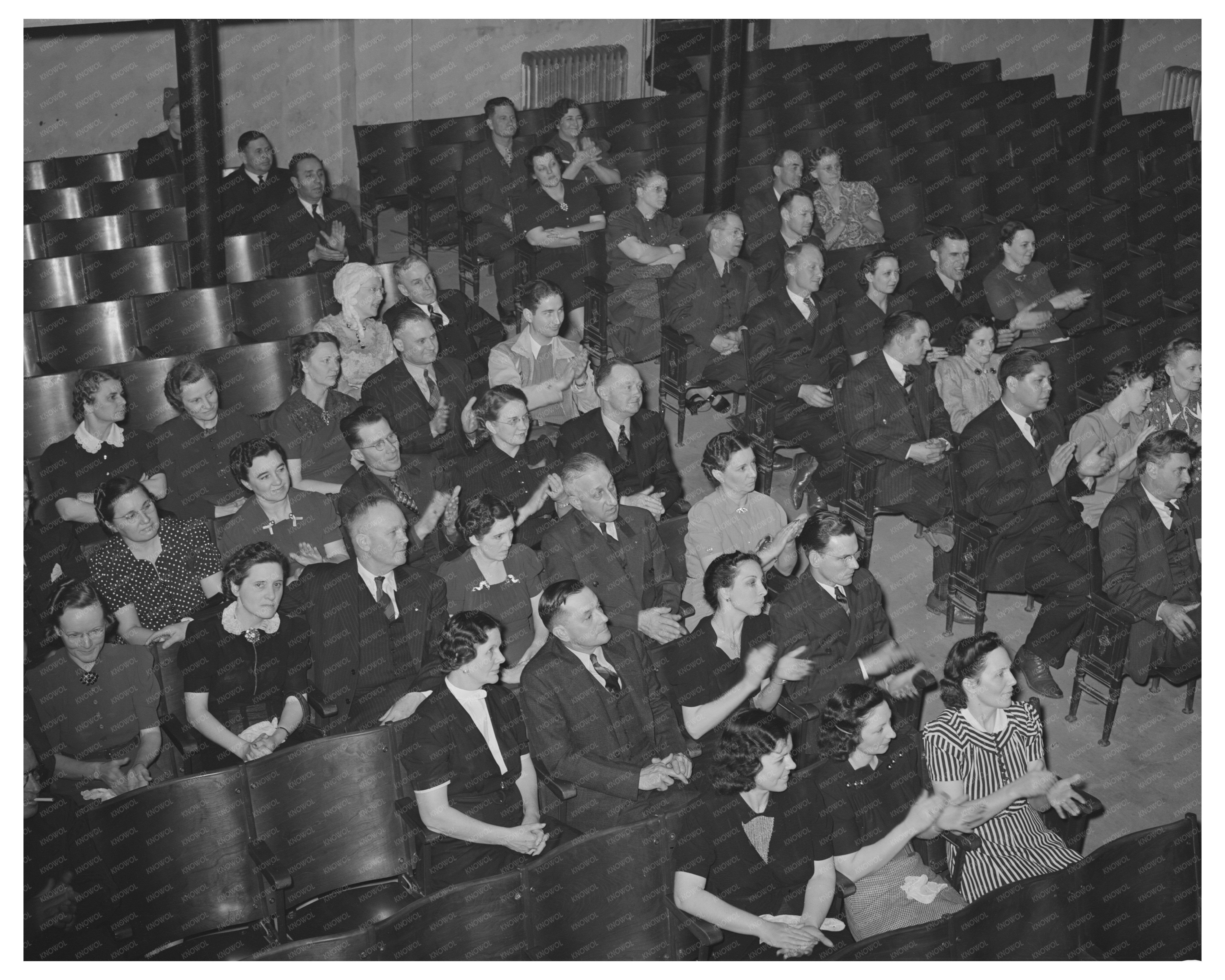 Jaycee Organization Gathering in Eufaula Oklahoma 1940