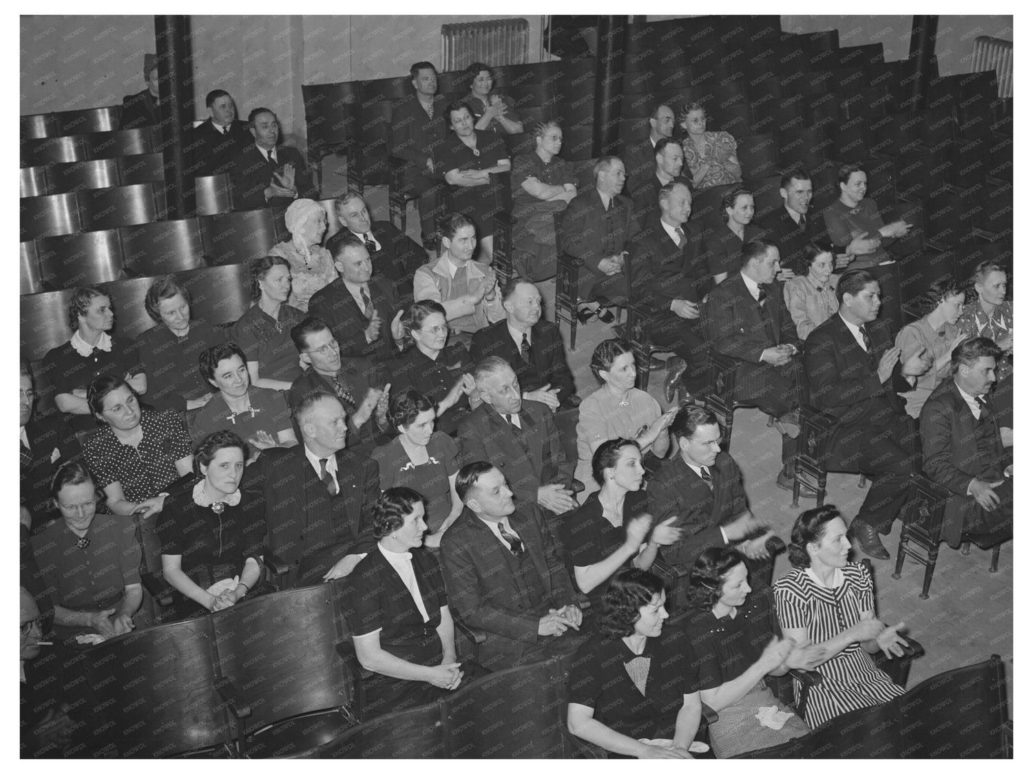 Jaycees and Wives at Eufaula Program February 1940