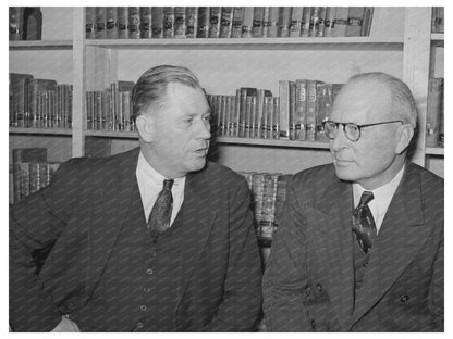 Sheriff and Mayor at Jaycees Party Eufaula 1940
