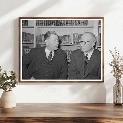 Sheriff and Mayor at Jaycees Party Eufaula 1940