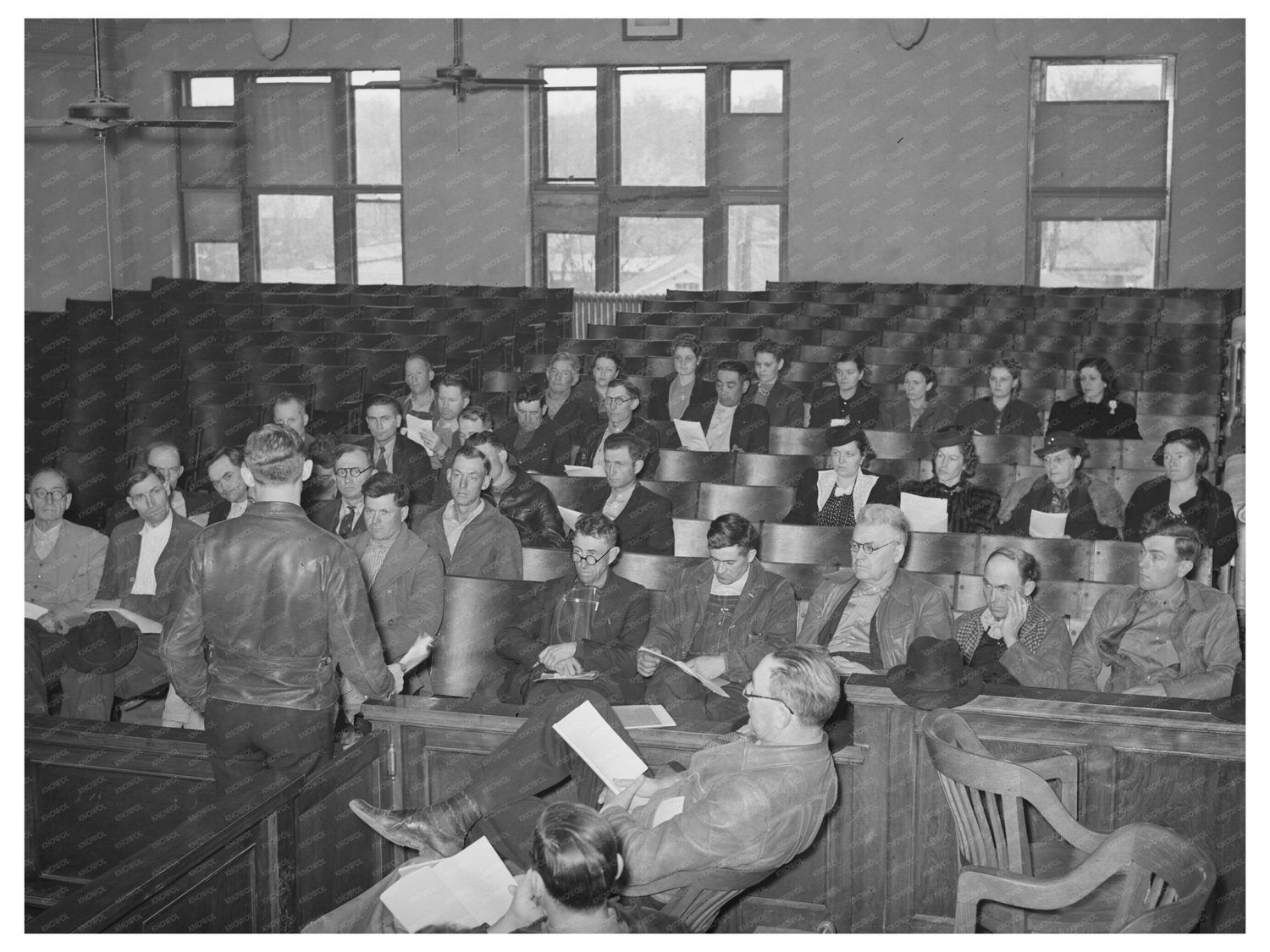 Eufaula Community Leaders Discuss AAA Program 1940