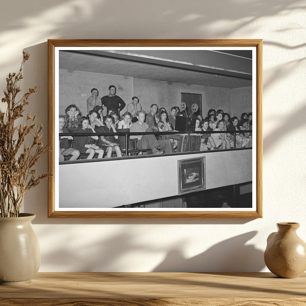 High School Students at Eufaula Auditorium February 1940