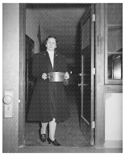 Eufaula Oklahoma Community Food Delivery February 1944