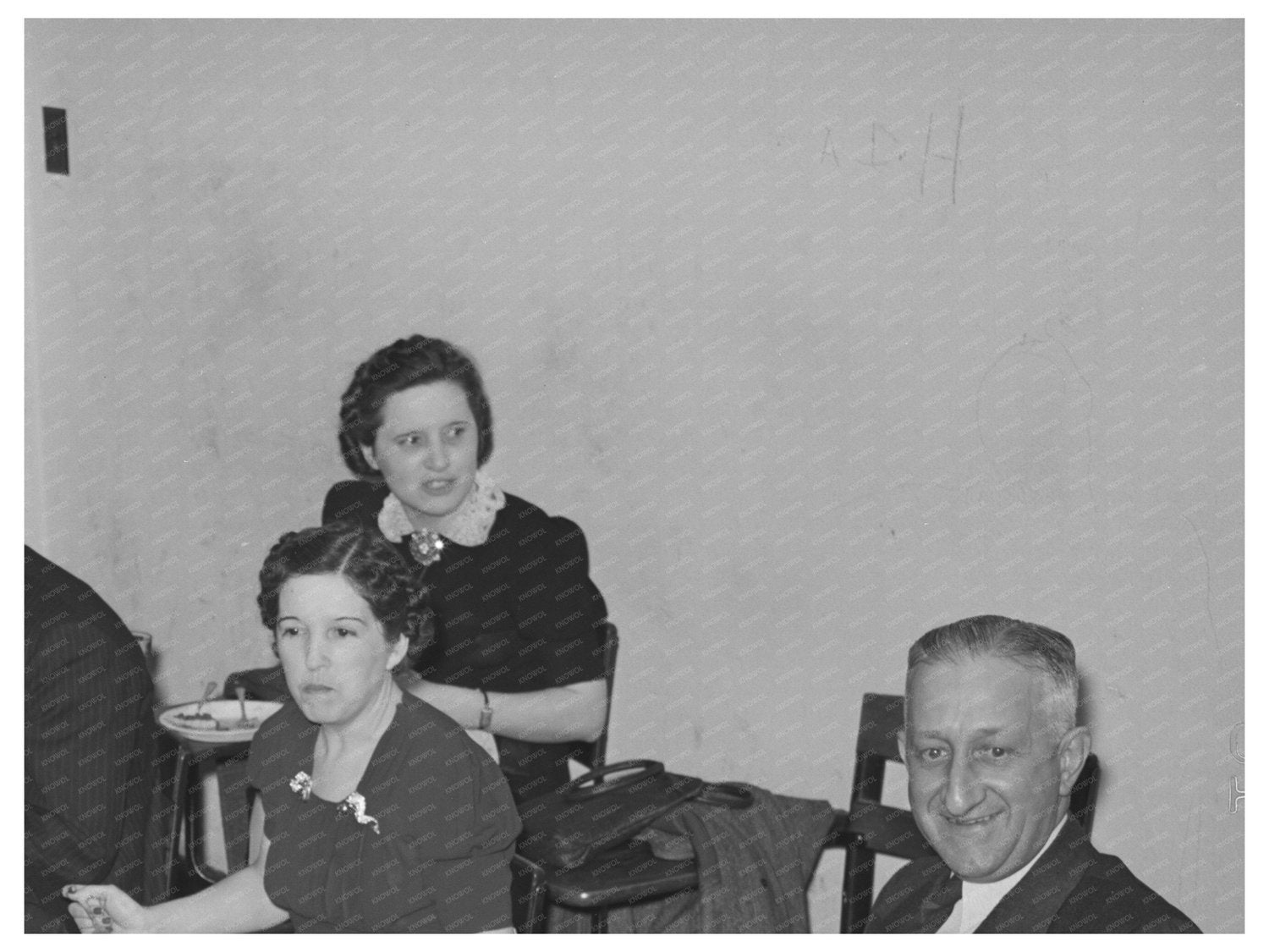 Jaycee Organization Dinner in Eufaula Oklahoma February 1944
