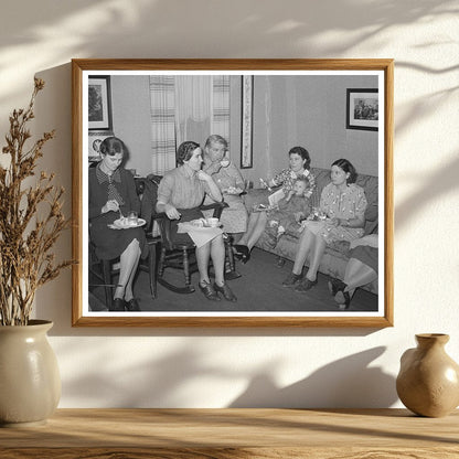 Home Demonstration Club Meeting McIntosh County 1940