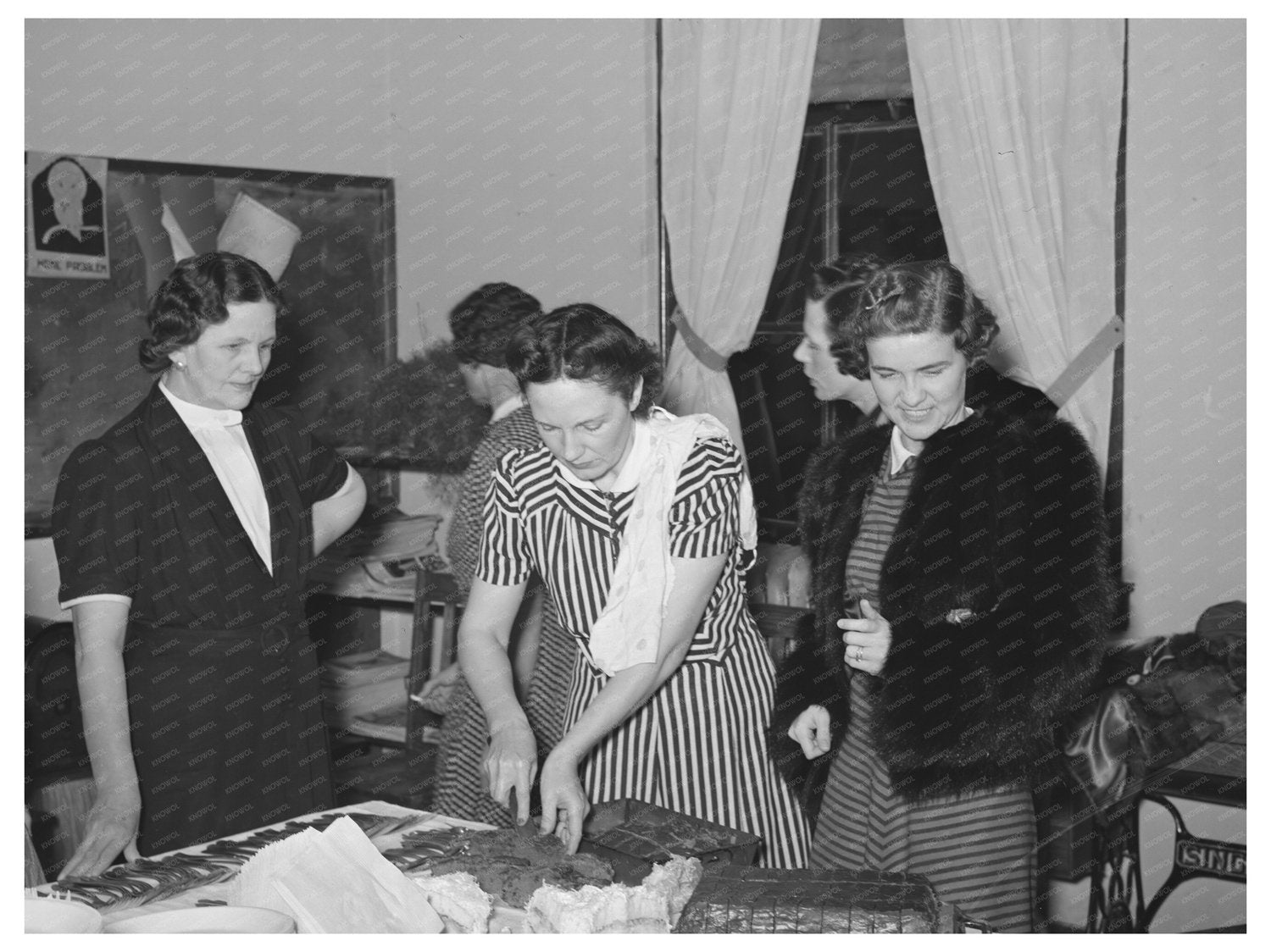 Wives of Jaycee Members in Eufaula Oklahoma February 1944