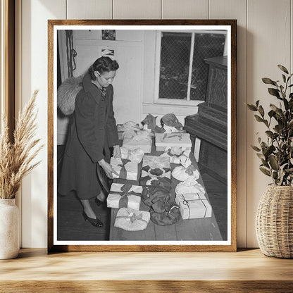 Homemade Pies Auction in McIntosh County Oklahoma 1940