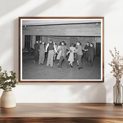 Paul Jones Dance at Jaycee Buffet Eufaula Oklahoma 1944