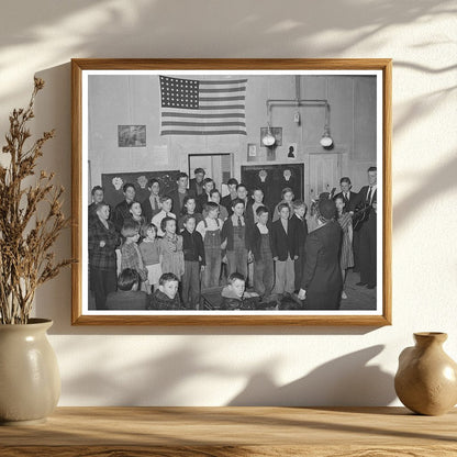 McIntosh County Schoolchildren Pie Supper February 1940