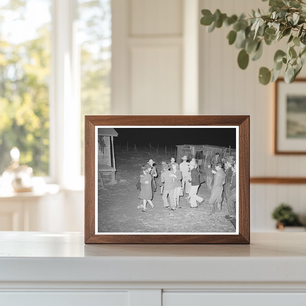 Children Playing Swing Game in McIntosh County 1940
