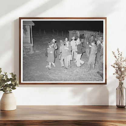 Children Playing Swing Game in McIntosh County 1940